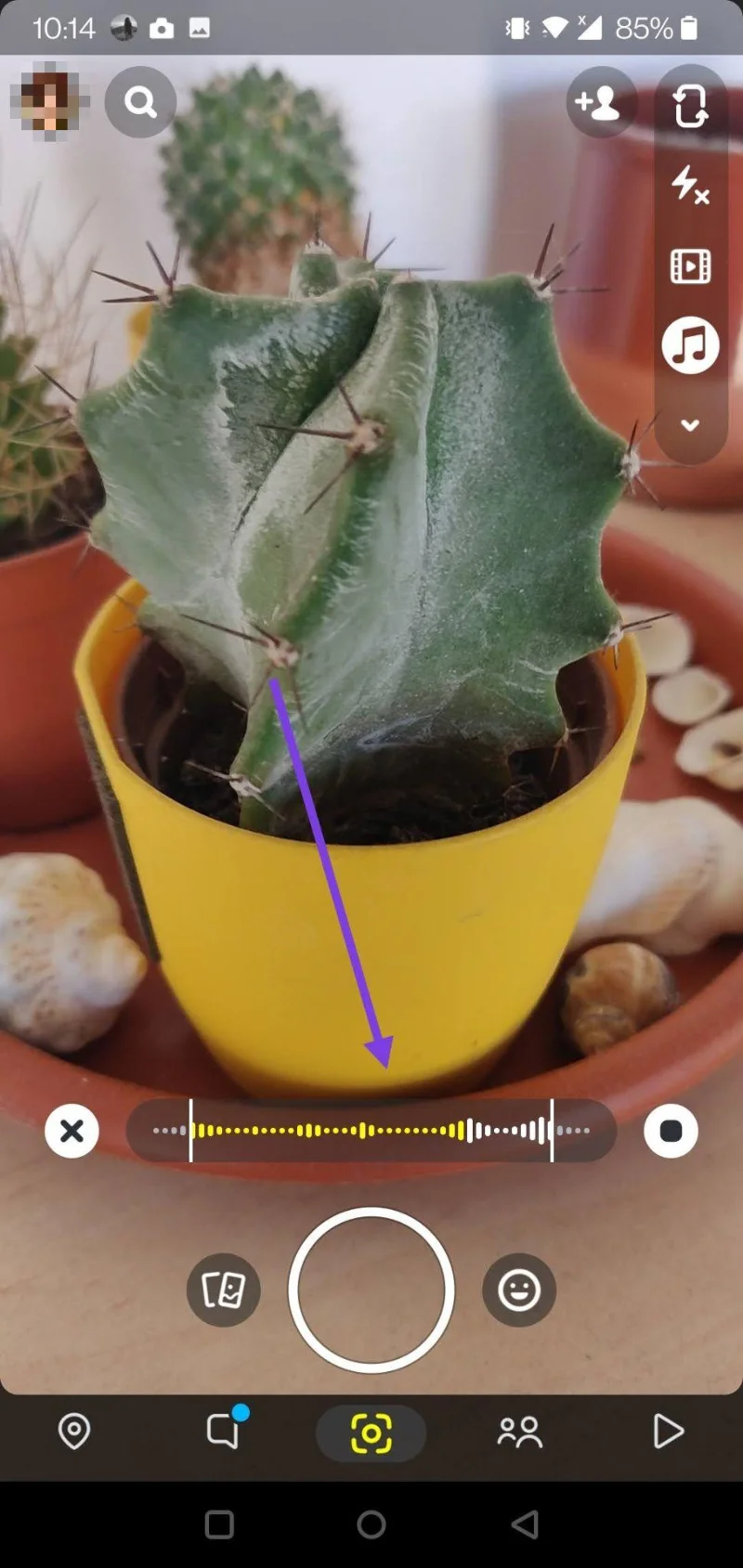 Comment ajouter de la musique à une histoire ou à un Snap Snapchat