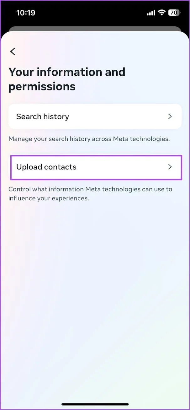 Come sincronizzare i contatti da Instagram