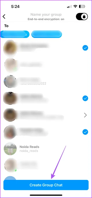 如何為 Instagram 聊天啟用端對端加密
