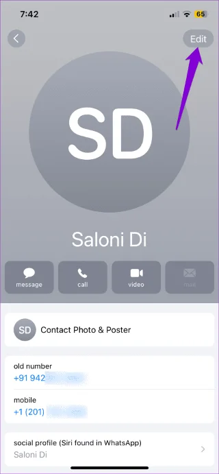 Top 6 oplossingen voor iPhone die geen contactnamen toont voor inkomende oproepen