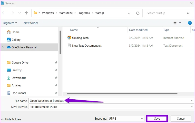 3 วิธียอดนิยมในการเปิดเว็บเพจเมื่อเริ่มต้นระบบใน Windows 10 และ 11