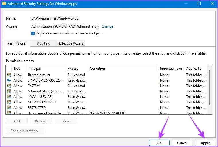 Las 3 formas principales de acceder a la carpeta WindowsApps en Windows
