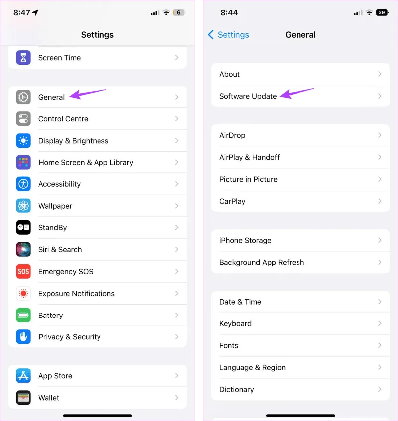 6 manieren om de iOS 17 Journal-app te repareren die ontbreekt of niet werkt