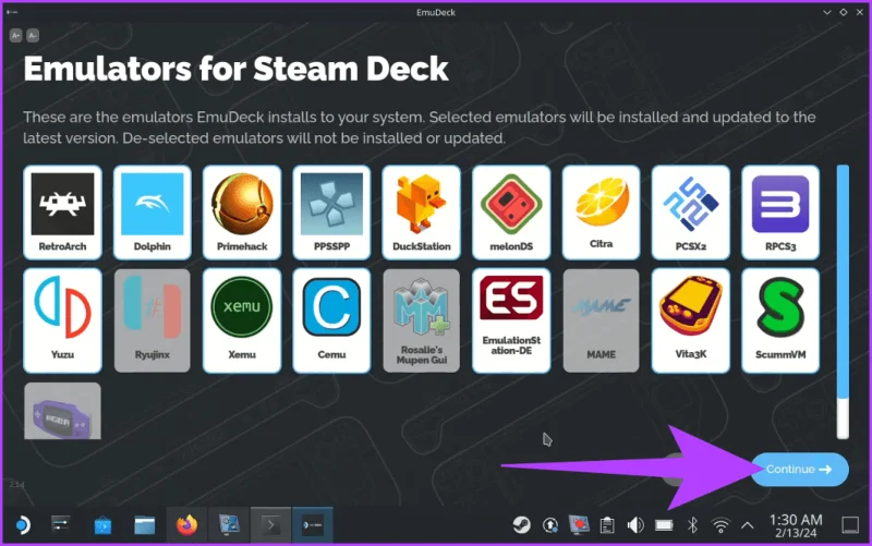 Comment installer EmuDeck sur Steam Deck