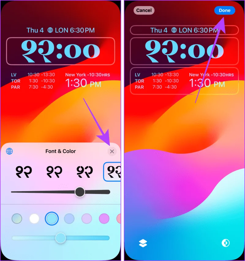 4 manieren om klok toe te voegen en aan te passen op het iPhone-vergrendelscherm