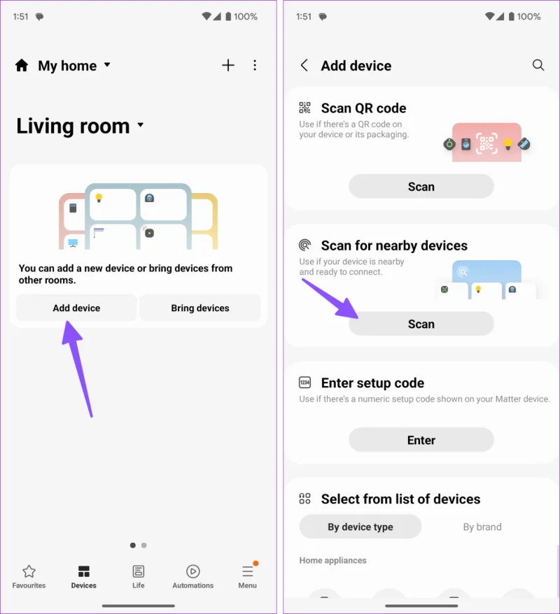 Comment modifier l'entrée sur un téléviseur Samsung