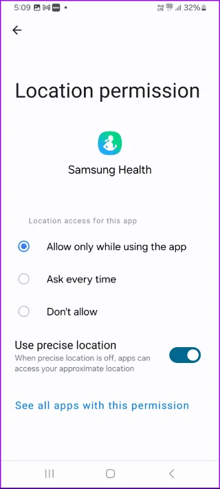8 migliori soluzioni per l'app Samsung Health che non tiene traccia dei passaggi sui telefoni Samsung Galaxy