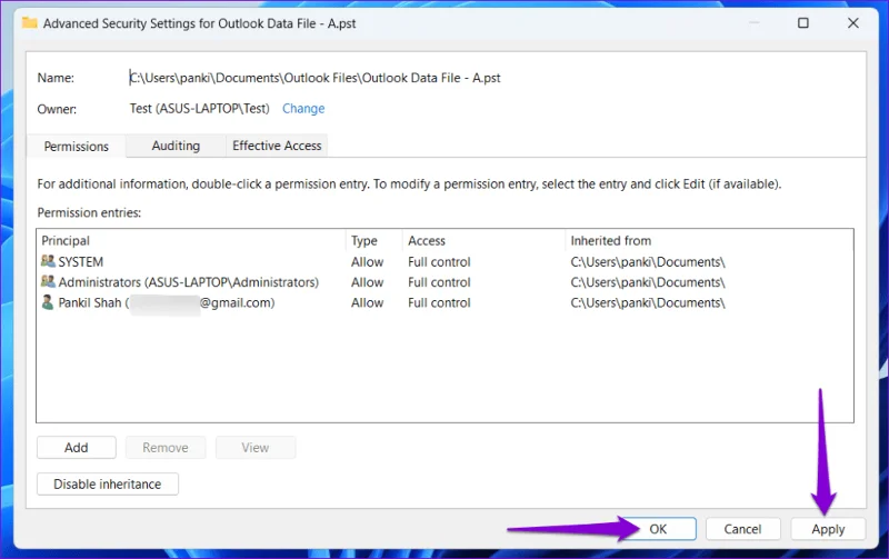 5 formas de solucionar el error "No se puede acceder al archivo de datos de Outlook" en Windows