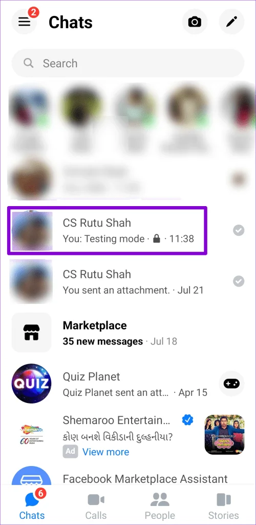 Top 8 manieren om Messenger-zoekopdrachten in gesprekken te repareren die niet werken op Android en iPhone