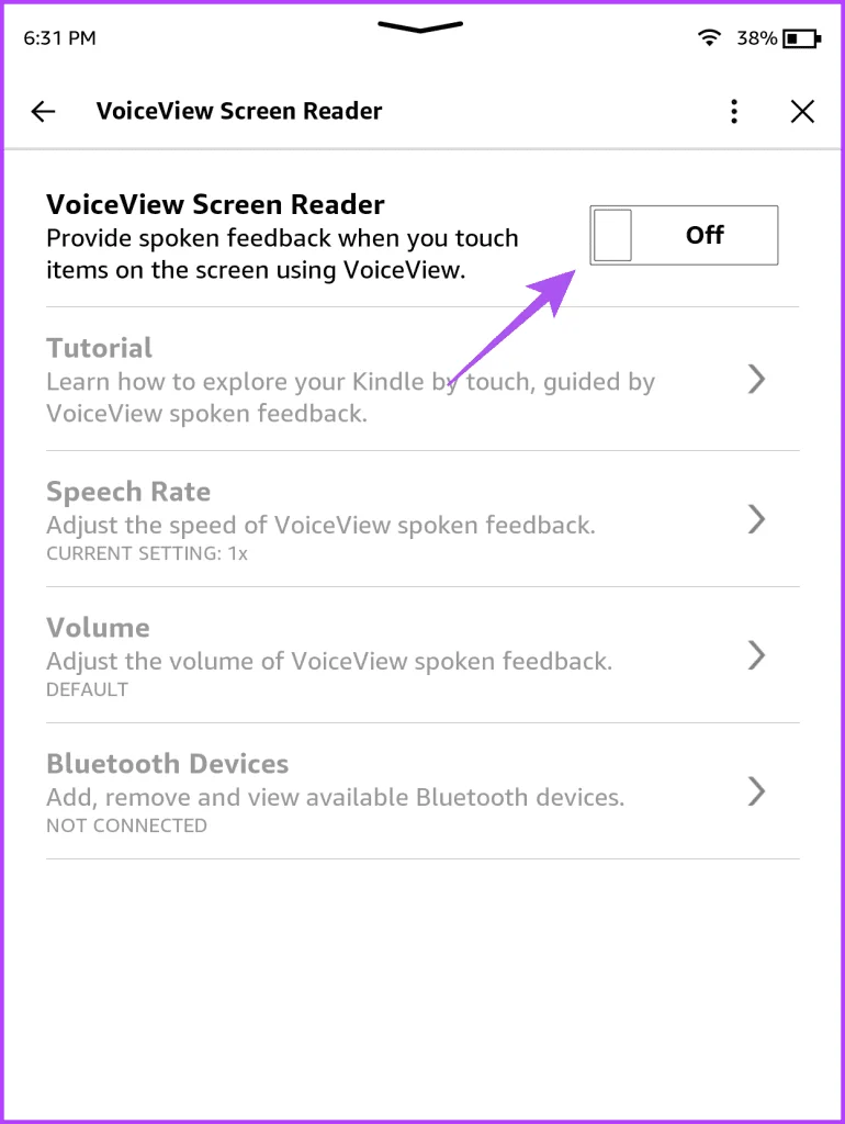 Comment utiliser la synthèse vocale sur Amazon Kindle