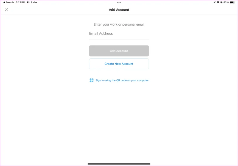 Come configurare Outlook su iPad