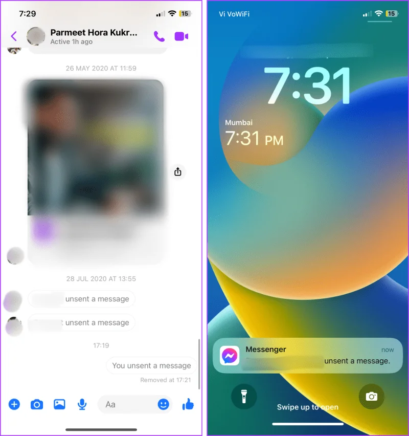 Comment supprimer les anciens messages sur Facebook Messenger des deux côtés