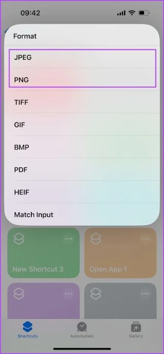 Hoe WEBP-afbeeldingen naar JPG/PNG op iPhone te converteren