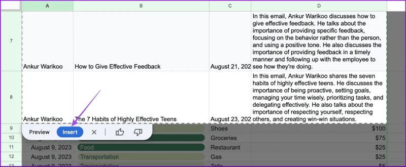 วิธีใช้ Duet AI ใน Google ชีต, Gmail และ Google Drive