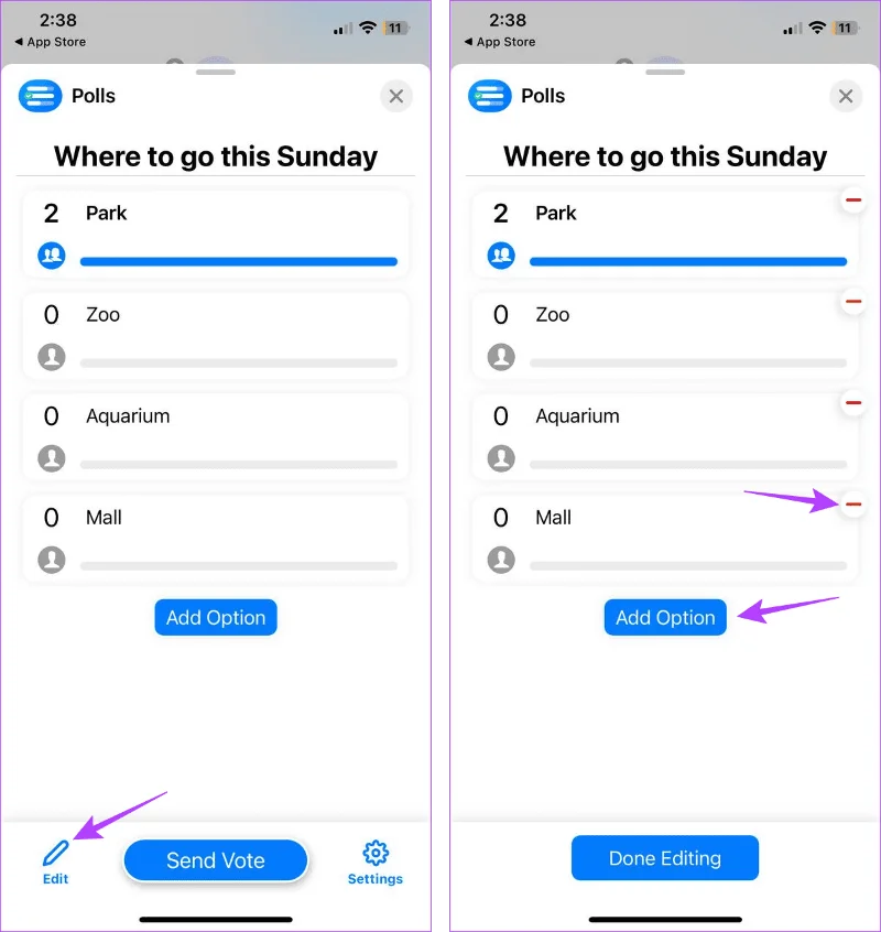 Cómo crear una encuesta en iMessage en iPhone y iPad