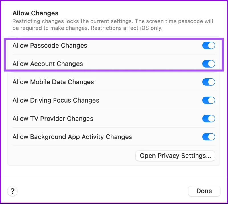 4 meilleurs correctifs pour « Ces paramètres ont été configurés par une erreur de profil » sur Mac