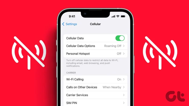20 formas de reparar los datos móviles del iPhone que no funcionan