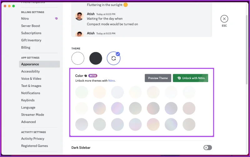 Come cambiare il tema Discord su desktop e dispositivi mobili
