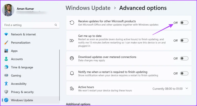 4 mejores formas de deshabilitar las actualizaciones de Office en Windows 11