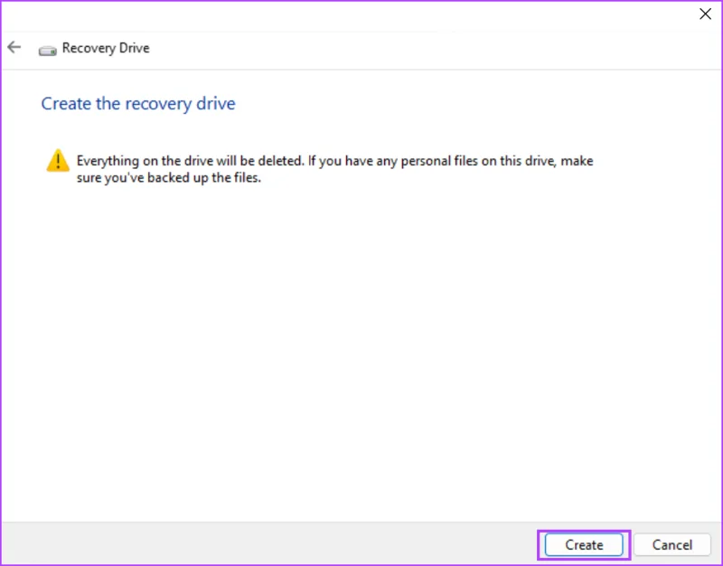 Cómo crear y utilizar una unidad de recuperación en Windows 11