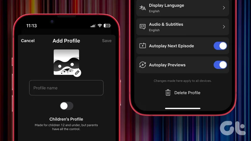 Een Netflix-profiel toevoegen of verwijderen op mobiel en desktop