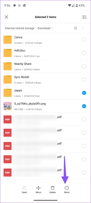 4 manieren om bestanden te ZIPpen op Android