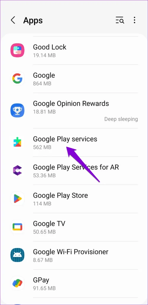 7 façons de réparer Google Play Store n'affichant pas les applications installées