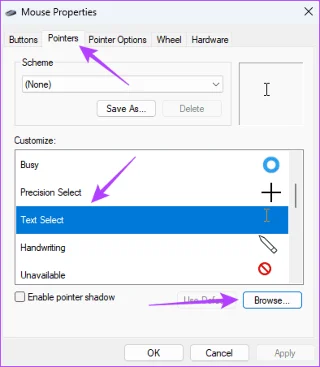 6 mejores soluciones cuando el cursor de texto se vuelve blanco en Windows 11