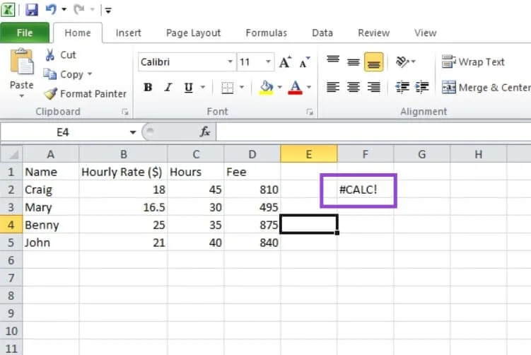 Veelvoorkomende Microsoft Excel Formule Fouten en Hoe Deze Te Verhelpen