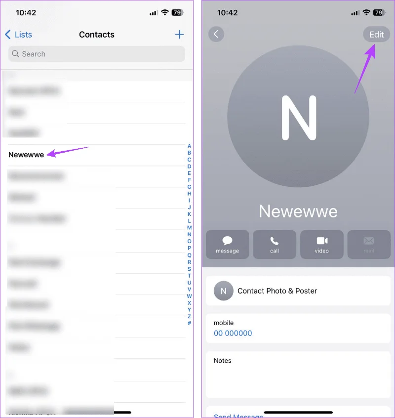 Kun je contacten op je iPhone verbergen: 7 coole manieren