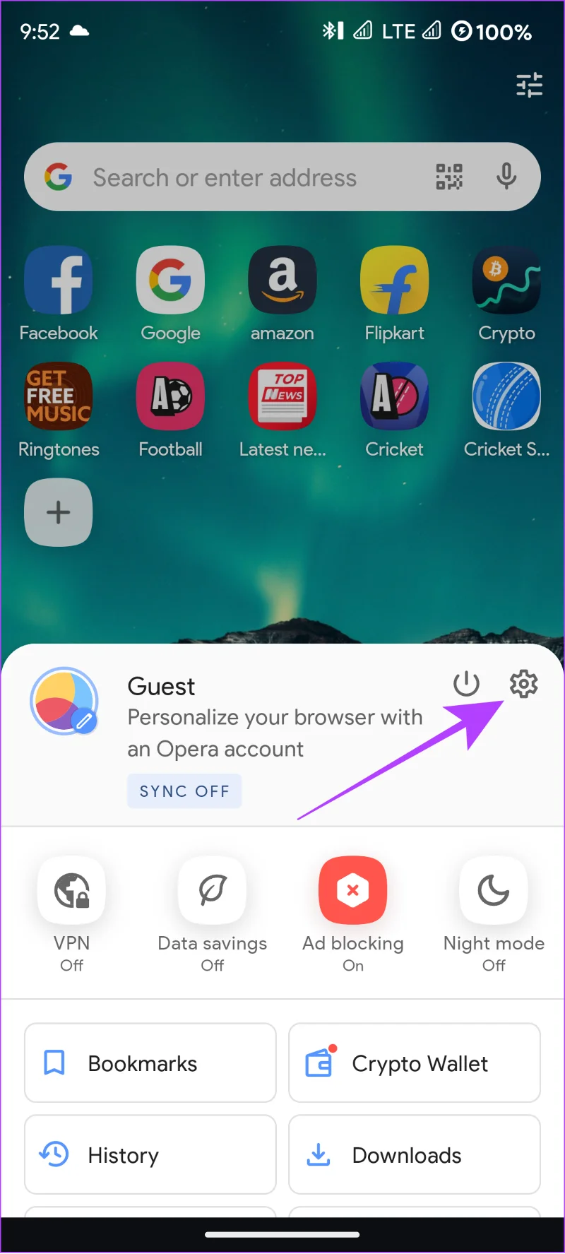 Come consentire o bloccare popup e reindirizzamenti su Opera