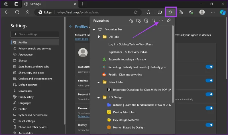 Hoe Microsoft Edge-favorieten of bladwijzers over te zetten op Windows