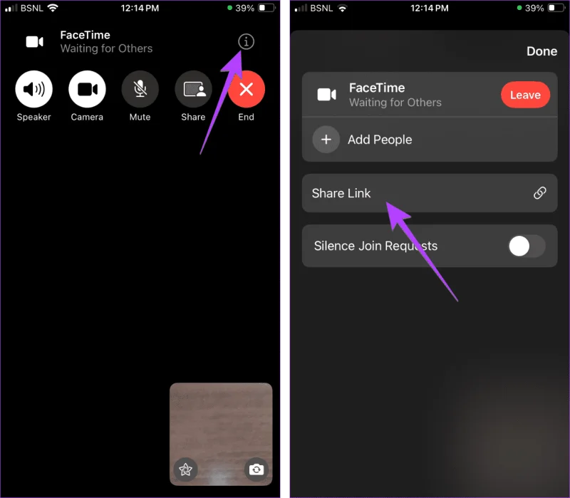 Hoe FaceTime Link naar Android en Windows te verzenden