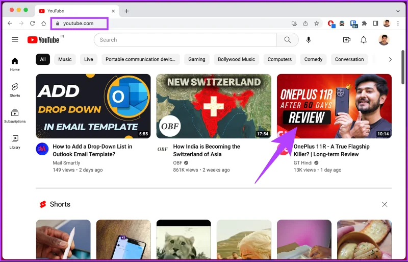 Come andare fotogramma per fotogramma su YouTube su desktop e dispositivi mobili