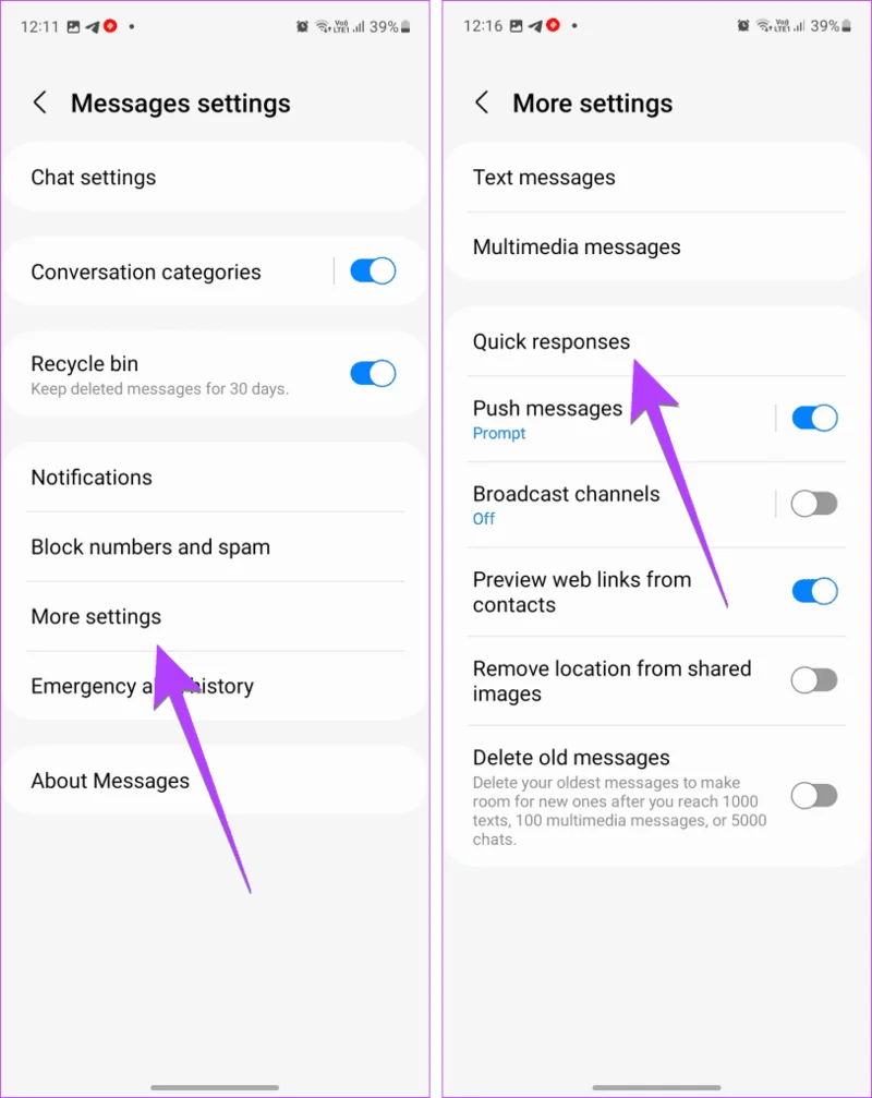 Top 16 Samsung-sms-instellingen die u moet kennen