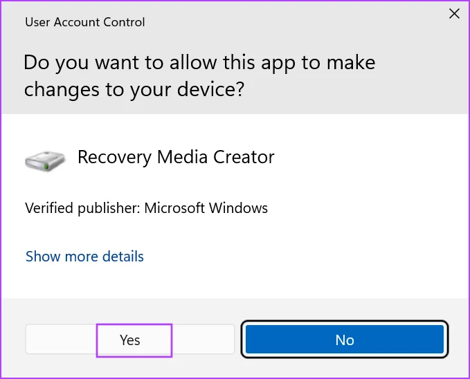Las 7 formas principales de solucionar el error 'No podemos crear una unidad de recuperación' en Windows 11