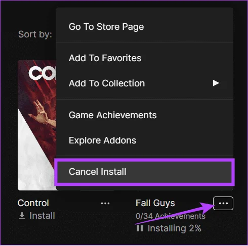 Comment changer l'emplacement d'installation d'Epic Games sous Windows