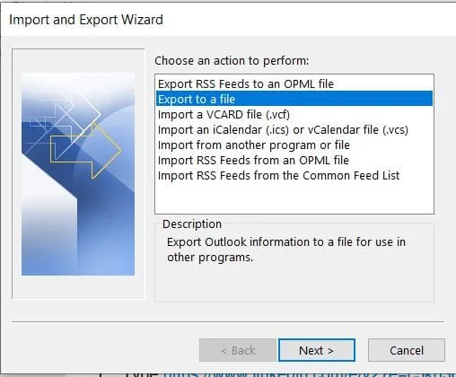 Exportați Contactele din Outlook și Importați-le în Gmail