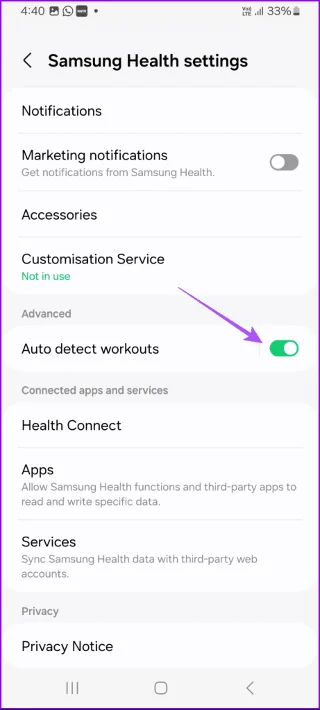 8 migliori soluzioni per l'app Samsung Health che non tiene traccia dei passaggi sui telefoni Samsung Galaxy