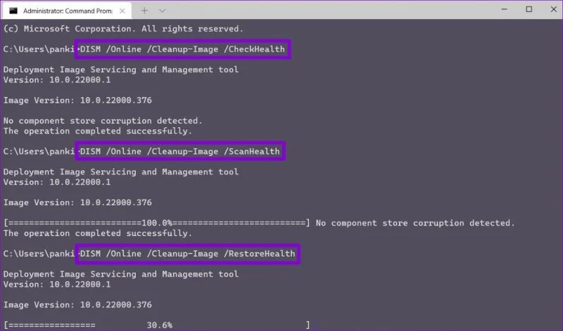 Las 6 formas principales de corregir el error de grabación detenida en la herramienta de recorte para Windows 11