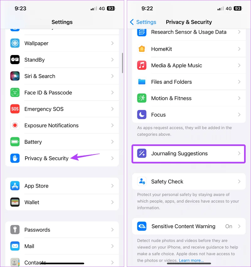 6 manieren om de iOS 17 Journal-app te repareren die ontbreekt of niet werkt