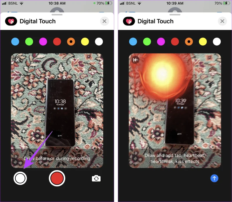 Top 9 iMessage-trucs zoals Pew Pew om speciale effecten op de iPhone toe te voegen