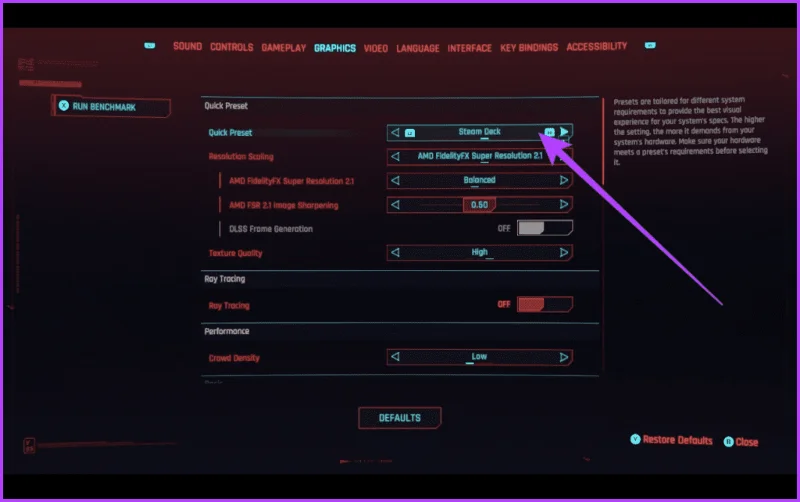 Cómo optimizar el rendimiento de Steam Deck en los juegos