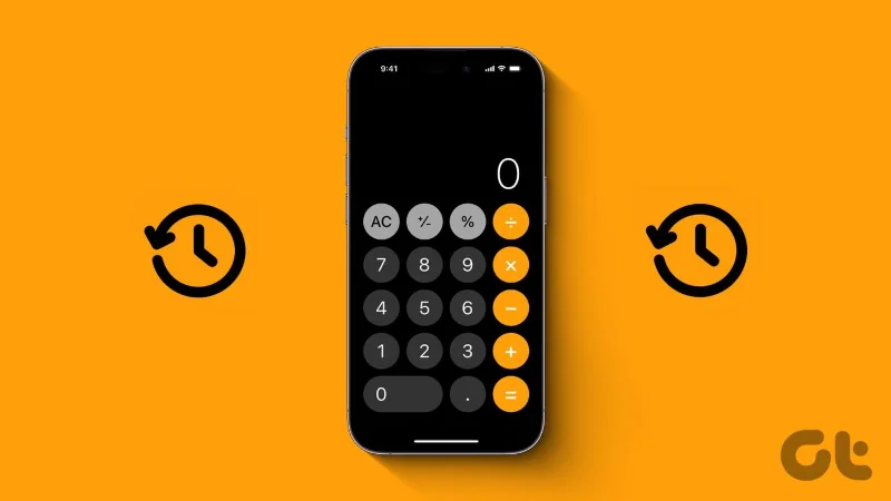 5 manieren om de rekenmachinegeschiedenis op de iPhone te bekijken