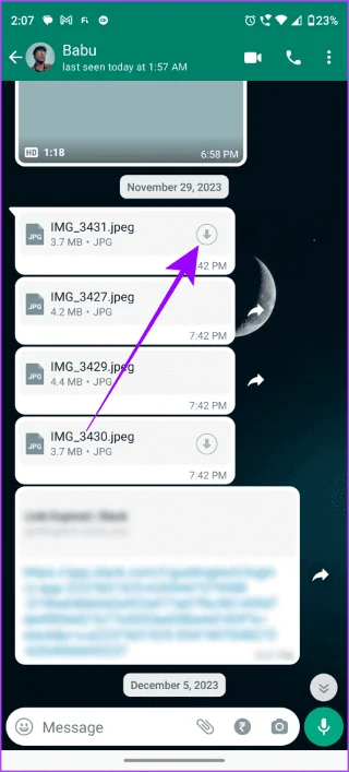 WhatsApp-foto's / video's opslaan in galerij op iPhone, Android en internet