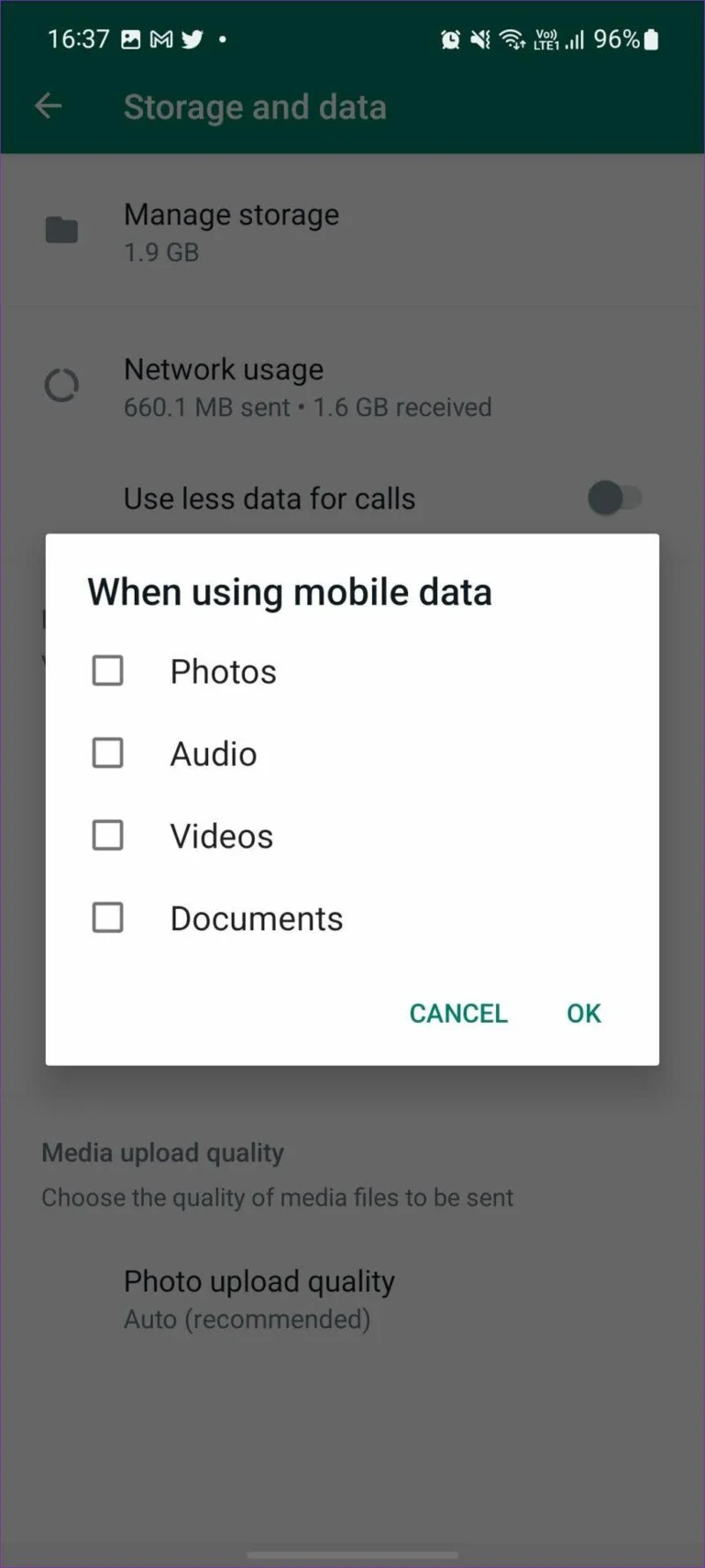 Hoe u kunt voorkomen dat foto's en video's automatisch worden gedownload op WhatsApp