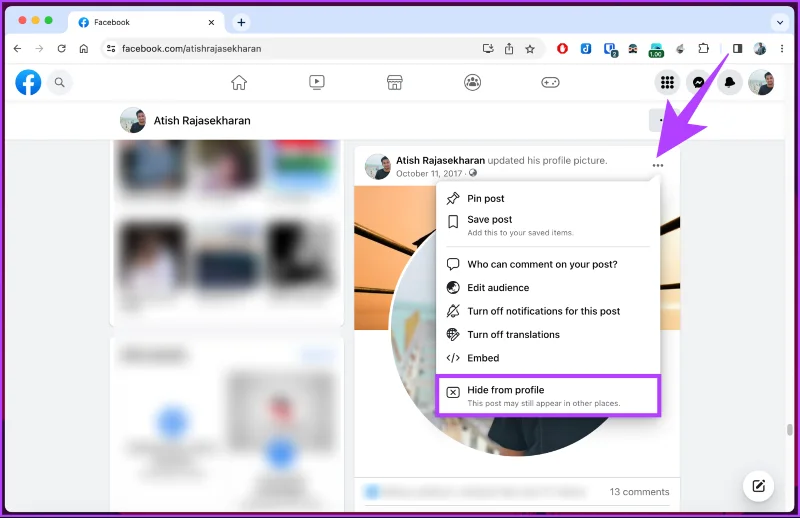 Comment changer la photo de profil sur Facebook sans que personne ne le sache