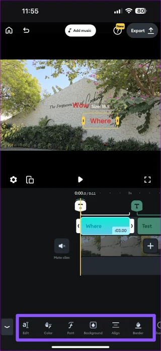 Top 4 manieren om tekst toe te voegen aan video's op de iPhone