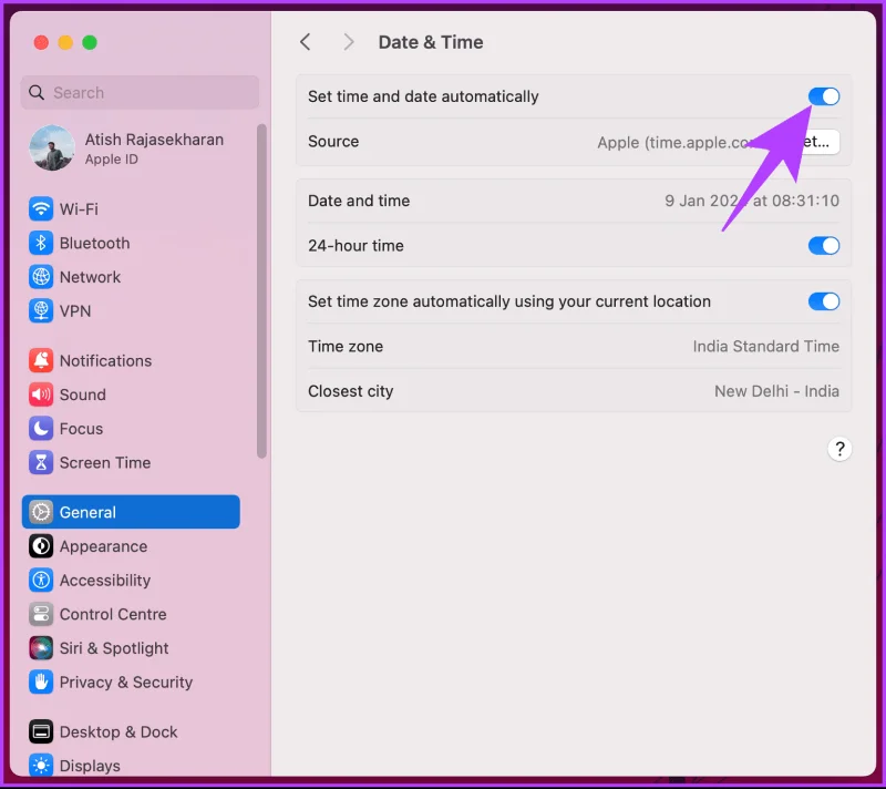 6 façons de corriger la mauvaise date et heure sur Mac