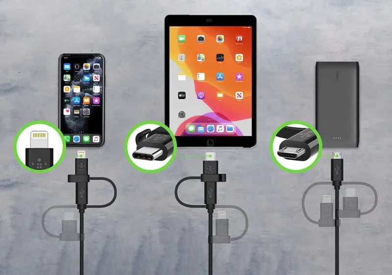 ¿Funcionará cualquier cargador con mi teléfono o tablet?